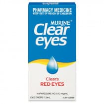Murine Clears Red Eyes 15ml