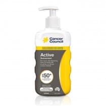 Cancer Council Active Sunscreen Pump SPF50+ 200ml