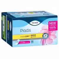 Tena Pads InstaDry Standard 10 Pack