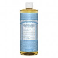 Dr. Bronners Pure Castile Baby Liquid Soap Unscented 946ml