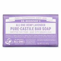 Dr. Bronners Pure Castile Bar Soap Lavender 140g