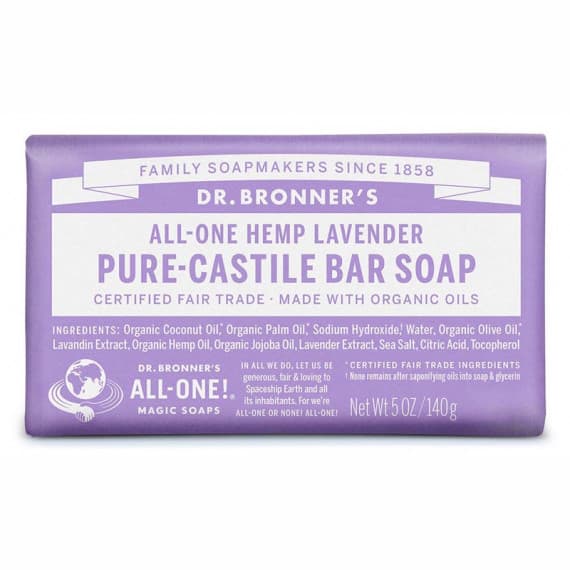 Dr. Bronner's Lavender Soap - Gentle Natural Hydration & Care | Chemist Australia