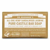Dr. Bronners Pure Castile Bar Soap Sandalwood Jasmine 140g