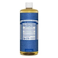 Dr. Bronners Pure Castile Liquid Soap Peppermint 946ml