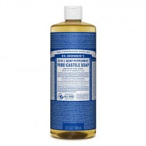 Dr. Bronners Pure-Castile Liquid Soap Peppermint 946ml