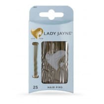 Lady Jayne Hair Pins Brown 25 Pack