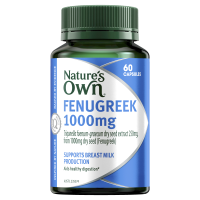 Natures Own Fenugreek 1000mg 60 Capsules