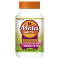 Metamucil Multihealth Fibercaps 100 Capsules