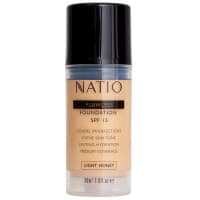 Natio Flawless Foundation SPF 15 Light Honey 30ml
