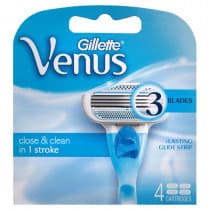 Gillette Venus Shaving Blades Refill 4 Pack