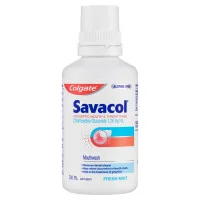 Savacol Mouth And Throat Rinse Freshmint 300ml