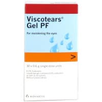 Viscotears Gel pf 0.6ml Single Use Vial 30