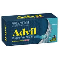 Advil Liquid Capsules 40 Capsules