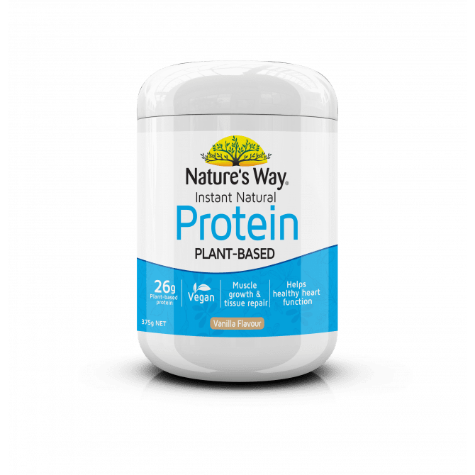 Buy Natures Way Instant Natural Protein Vanilla 375g Online