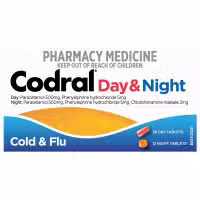 Codral PE Cold and Flu Day and Night 48 Tablets
