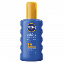 Nivea Sun Protect & Moisture Caring Sunscreen Spray SPF 15 200ml