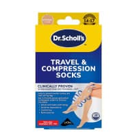 Dr. Scholls Travel And Compression Socks Natural Medium