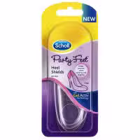 Scholl Party Feet Invisible Gel Heel Shields 1 Pair