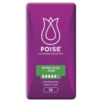 Poise Extra Plus Pads 10 Pack