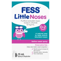 Fess Little Noses Spray 15ml Plus Aspirator