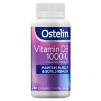 Ostelin Vitamin D3 1000IU 250 Capsules