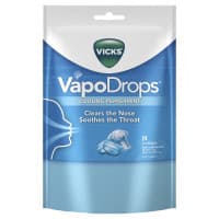 Vicks VapoDrops Cooling Peppermint Lozenges 24 Pack