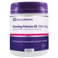 Henry Blooms Evening Primrose Oil 1000mg 200 Capsules