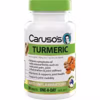 Carusos Turmeric 50 Tablets