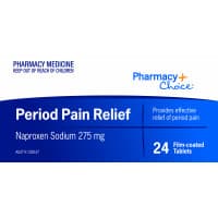 Pharmacy Choice Period Pain Relief 24 Tablets