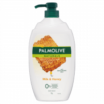 Palmolive Naturals Milk & Honey Body Wash 1 Litre