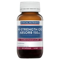 Ethical Nutrients HiStrength Q10 Absorb 150mg 60 Capsules