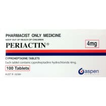 Periactin 4mg 100 Tablets S3