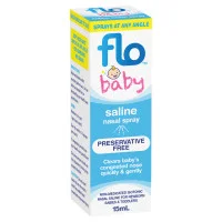 Flo Saline Nasal Spray For Babies 15ml