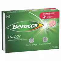 Berocca Energy Original Berry Effervescent 45 Tablets