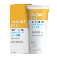 Invisible Zinc Sunscreen Face and Body SPF50 Plus 150g