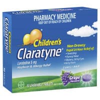 Claratyne Childrens 10 Chewable Tablets