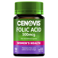 Cenovis Folic Acid 500mcg 150 Tablets