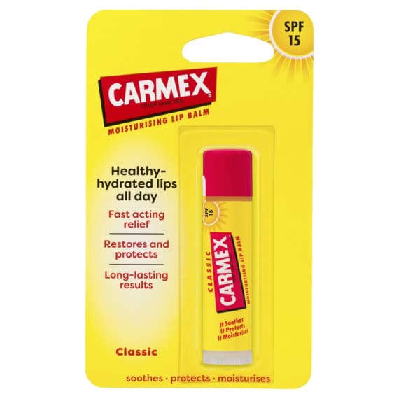Carmex Moisturising Lip Balm Stick 4.25g - Soft Lips | Chemist Australia