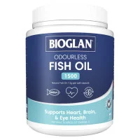 Bioglan Odourless Fish Oil 1500mg 400 Capsules