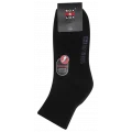 Sox & Lox Mens Sports Cushioned Midi Socks Black (Size 7 - 11)
