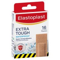 Elastoplast Heavy Fabric Waterproof Plasters 16 Pack