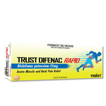 Trust Difenac Rapid 30 Tablets 25mg (S3)
