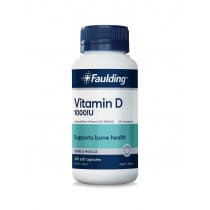 Faulding Remedies Vitamin D 1000IU 200 Capsules