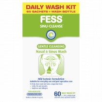 Fess Sinu Cleanse Isotonic Wash Kit 60