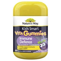Natures Way Kids Smart Vita Gummies Immune Defence 60 Pastilles