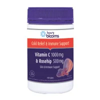 Henry Blooms Vitamin C 1000 And Rosehip 500 180 Tablets
