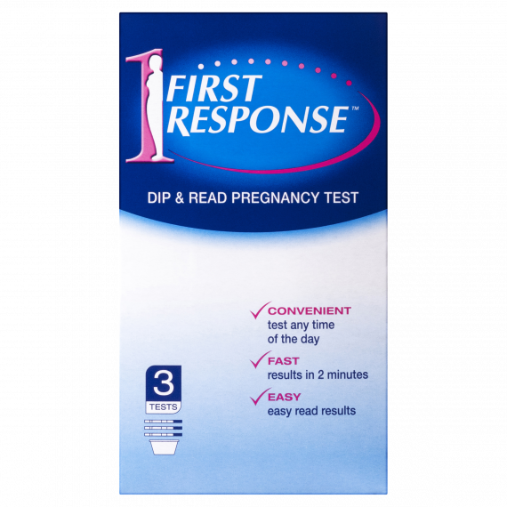 Buy First Response Pregnancy Test Dip and Read 3 pack Online