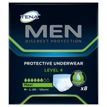Tena Men Protective Underwear Level 4 8 Pack