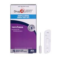 Drug Alert Marijuana Drug Test Kit 5 Tests