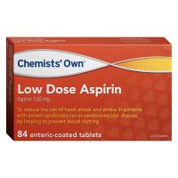 Chemists Own Low Dose Aspirin 84 Tablets